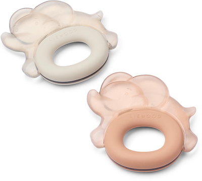 LIEWOOD Rita Elephant Bitering 2-Pack, Pale Tuscany/Sandy