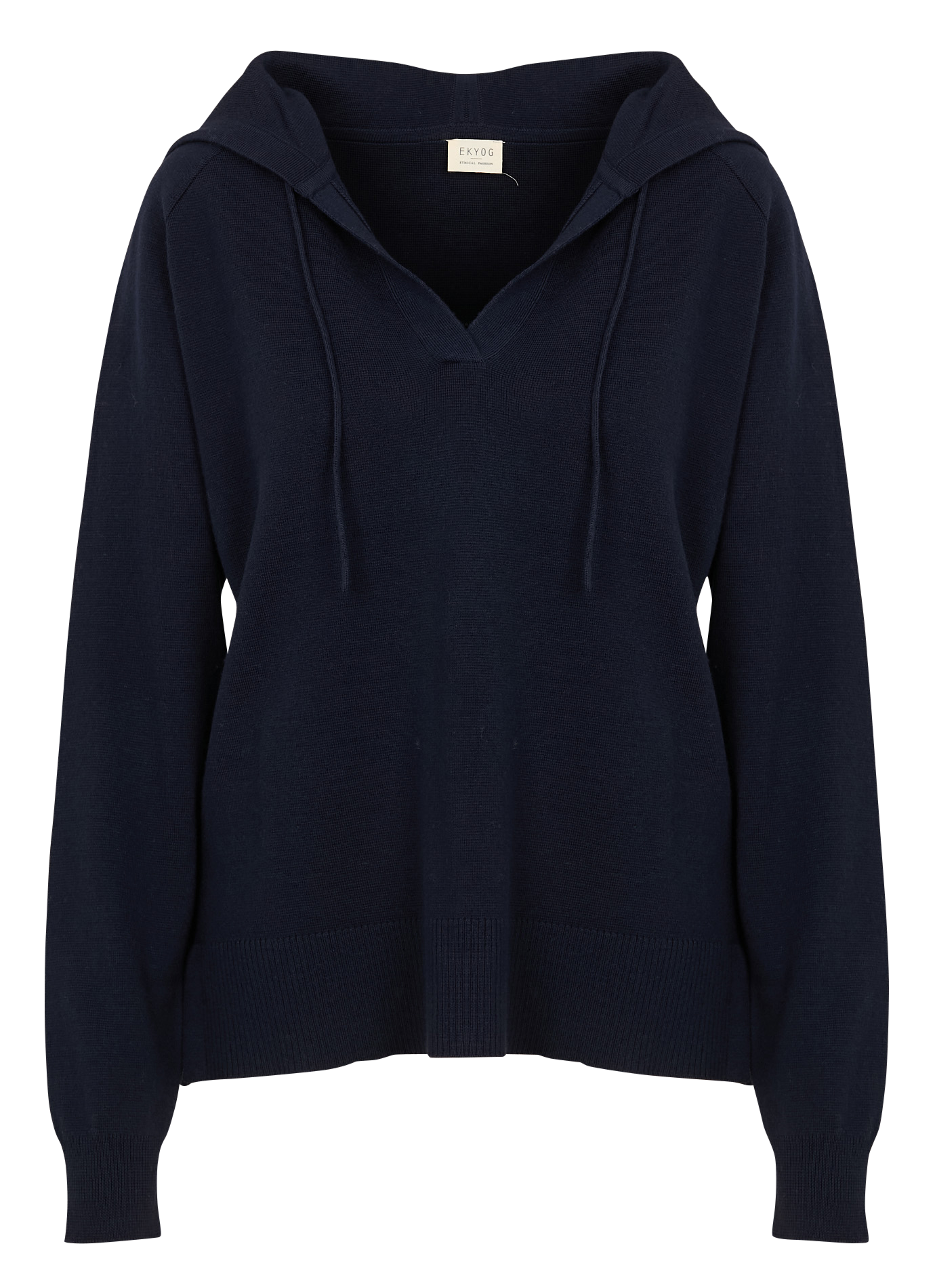 ALABAMA - Sweat à capuche en laine et coton | Bleu