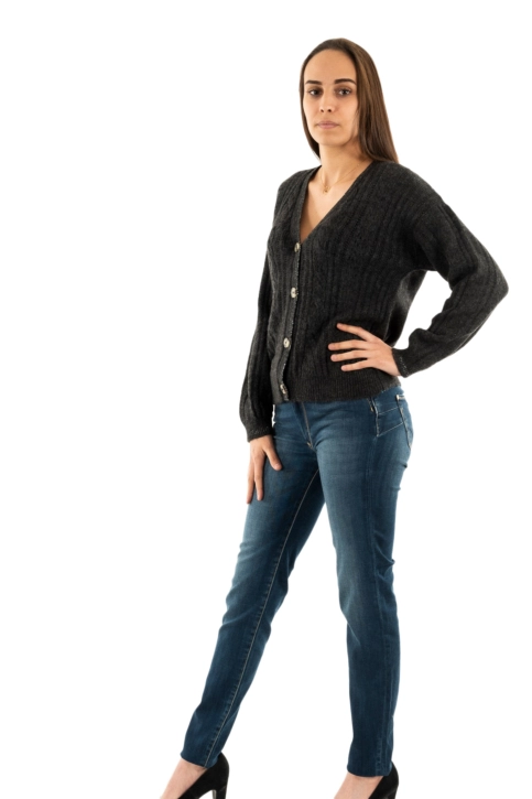 Gilets cardigans lola espeleta gi602w24 390 anthra