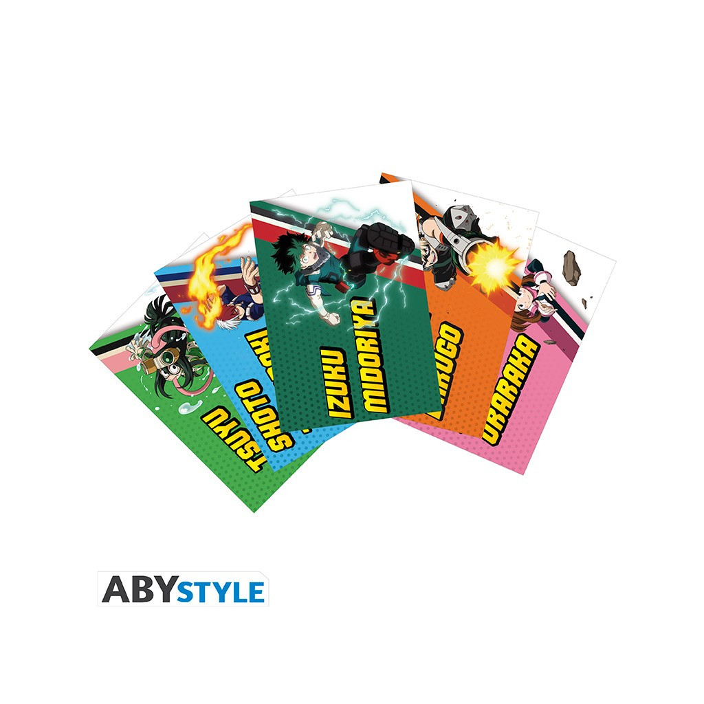 My Hero Academia - Cartes Postales Set 1