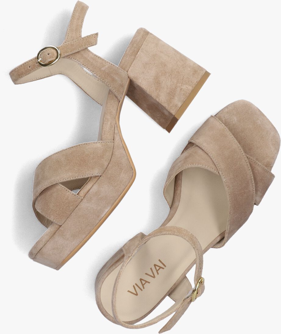 VIA VAI camel via vai sandalen cassia six