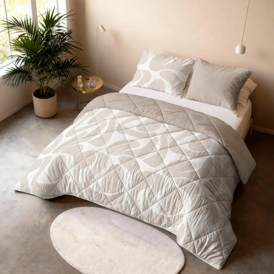 Dekbed zonder Overtrek Drifty 240x220 – Zacht & Wasbaar – Incl. 2 Kussenslopen