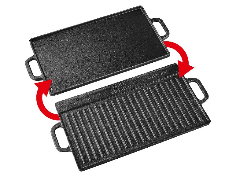 Gietijzeren BBQ plaat of pan