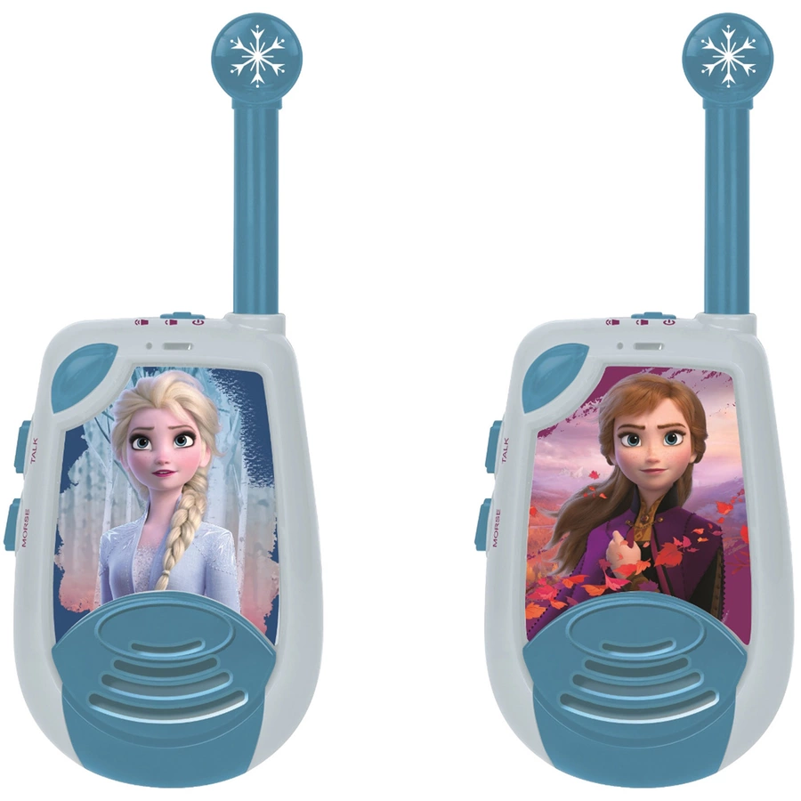 LEXIBOOK  Die Eiskönigin zwei Walkie-Talkies bis zu zwei Kilometer mit Gürtelclip
