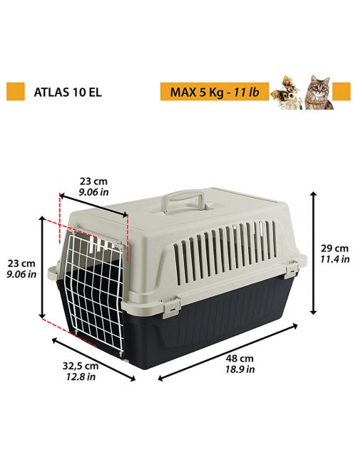 Ferplast Vervoersbox Atlas 10 - Kattenvervoersbox