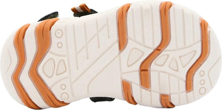 Vty imitatieleren sandalen kaki