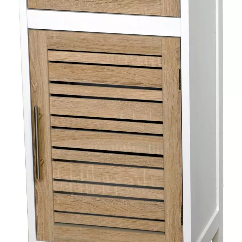 Meuble bas de salle de bain (37 x H83 cm) Stockholm Bois