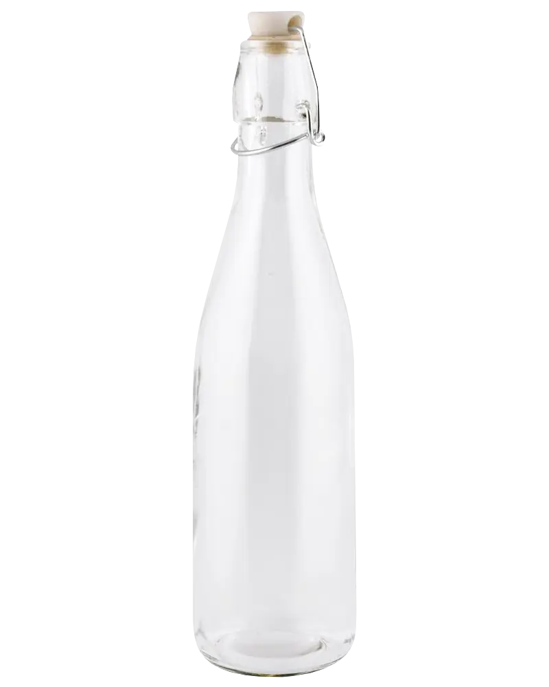 Saftflaske med prop 1 L