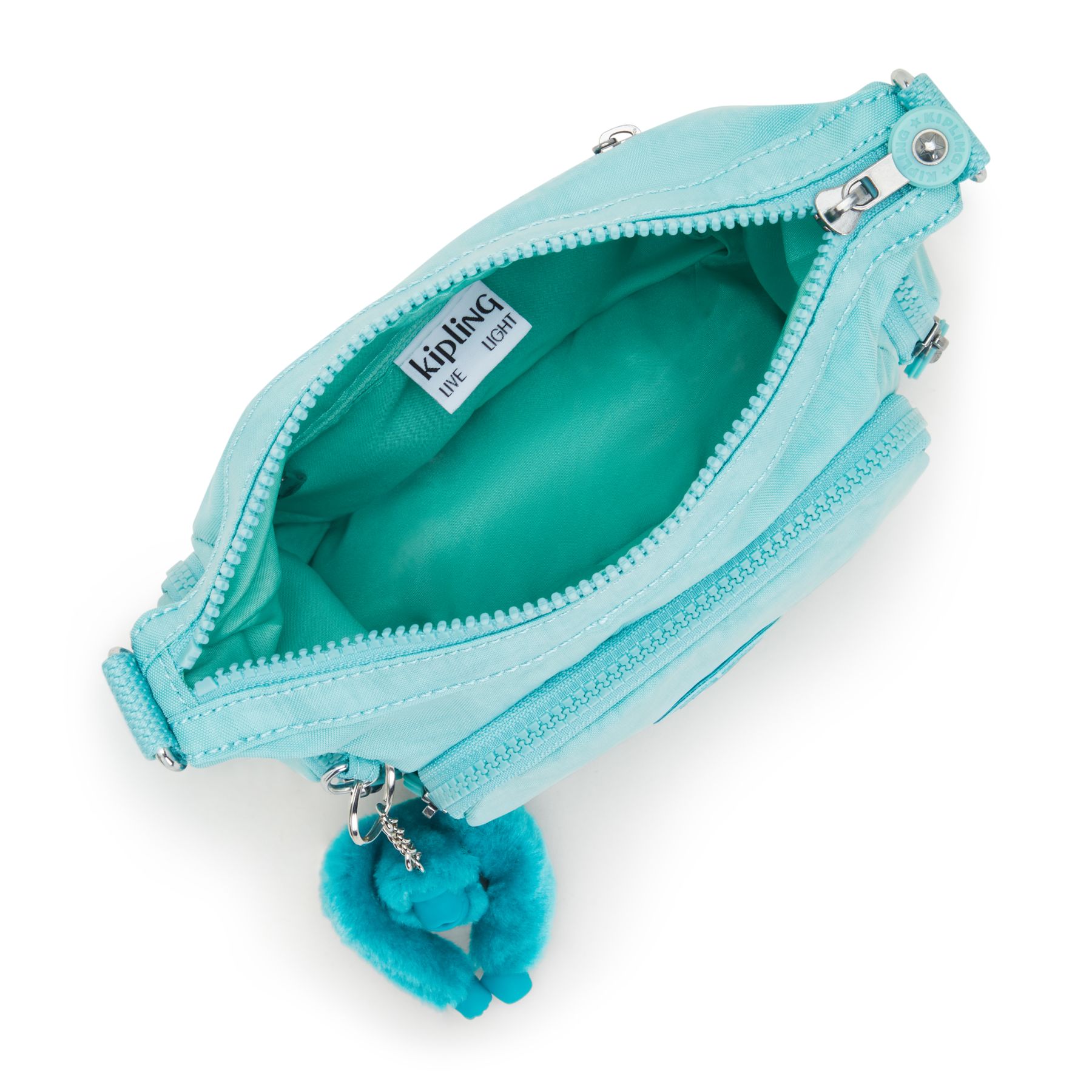 GABBIE MINI Petit sac à bandoulière avec sangle réglable - Deepest Aqua