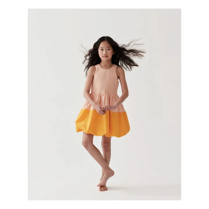 The Middle Daughter Robe Colorblock Ballon | Rose pêche