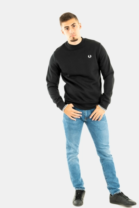 Sweat fred perry m7535 184 black