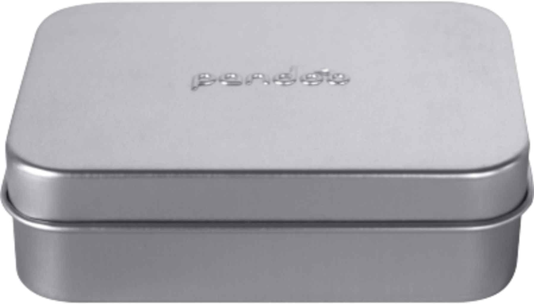 pandoo  Seifendose Aluminium