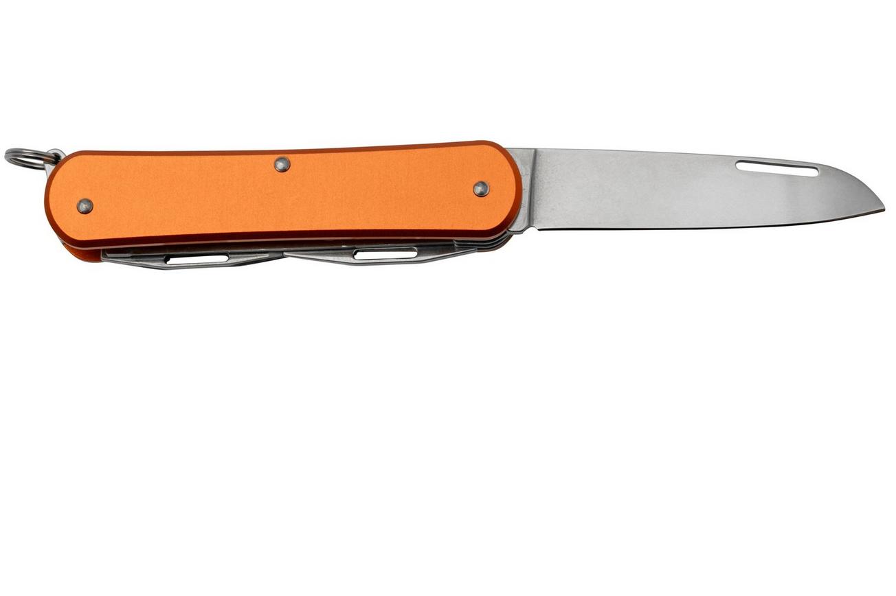 FOX Vulpis 4-Tools FX-VP130-S4OR, N690Co, Aluminium Orange, Zwitsers zakmes