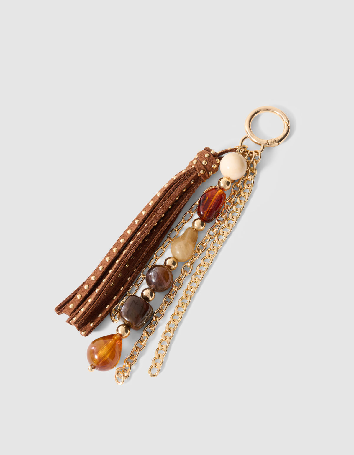Mix Bagcharm Bruin/Goud