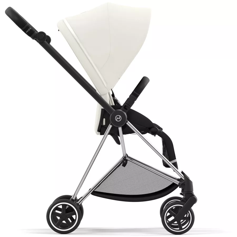 cybex PLATINUM Kombikinderwagen New Mios Chrome Black Off White