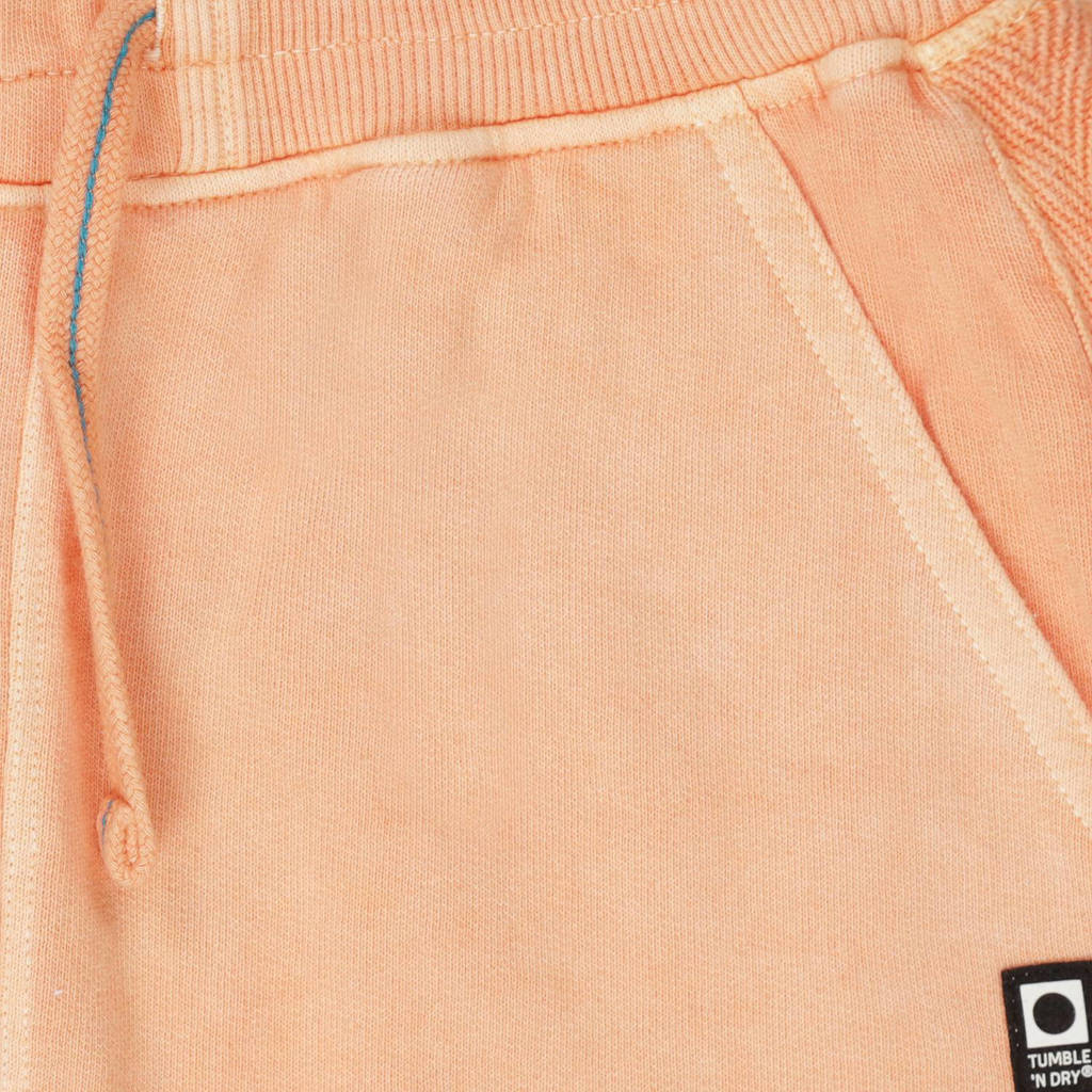 Tumble 'n Dry regular fit sweatshort Fresno licht oranje