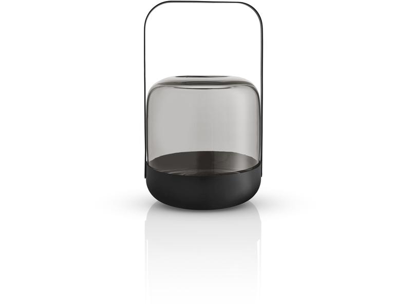 Eva Solo Laterne Acorn 20 cm, Grau Laterne aus Glas