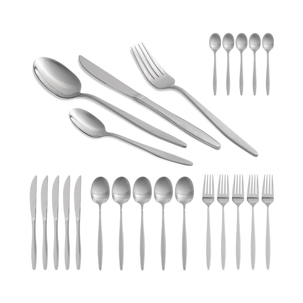 Berlinger Haus 24-teiliges Besteck-Set Silver