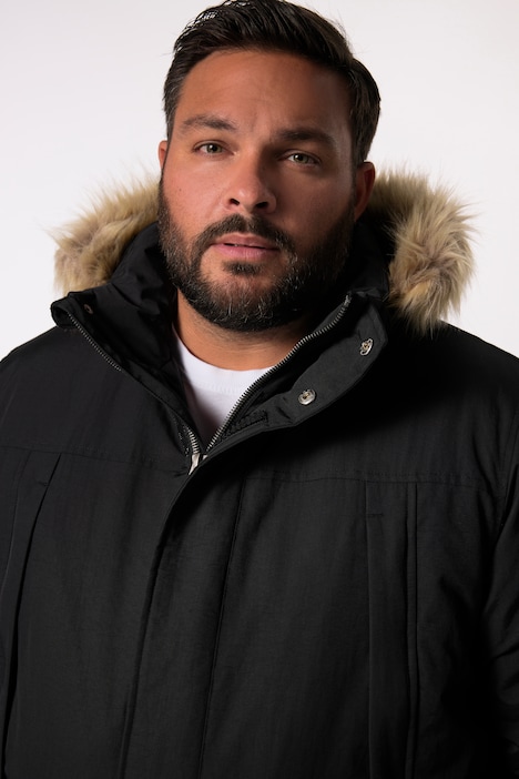 Men+ Funktions-Parka, wasser-, windabweisend, Kapuze, bis 8 XL