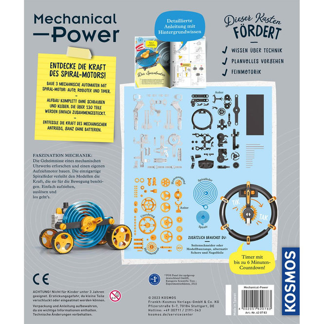 Mechanical- Power - Faszinierende Modelle mit Spiral-Motor