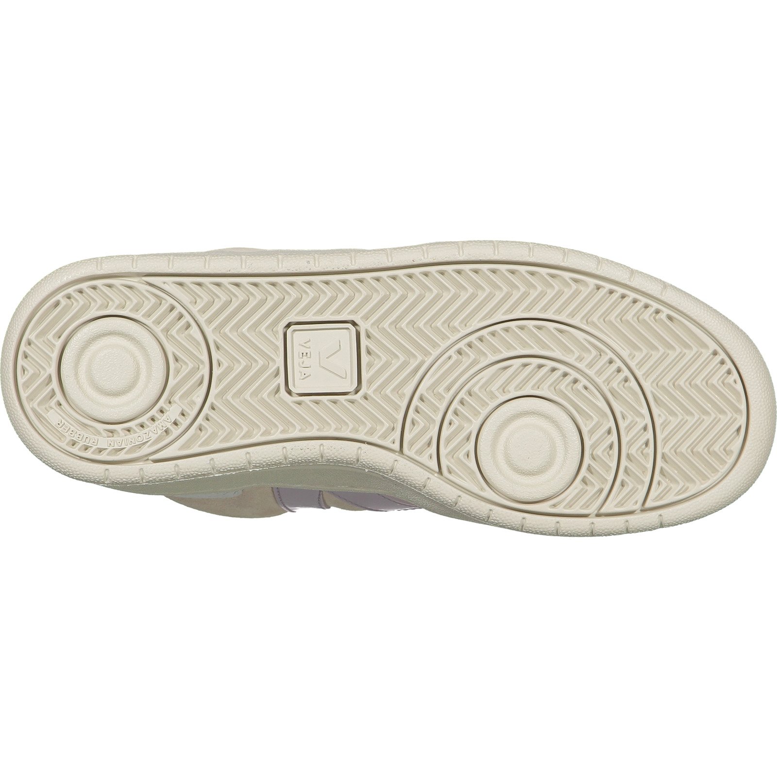 Veja Damen-Sneaker V-10 Suede Multico Sable Parme 37