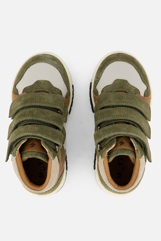 Muyters Sneakers Velcro groen Leer