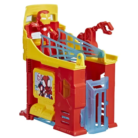 Hasbro Marvel Spiderman Stark Tower Szene Spielset
