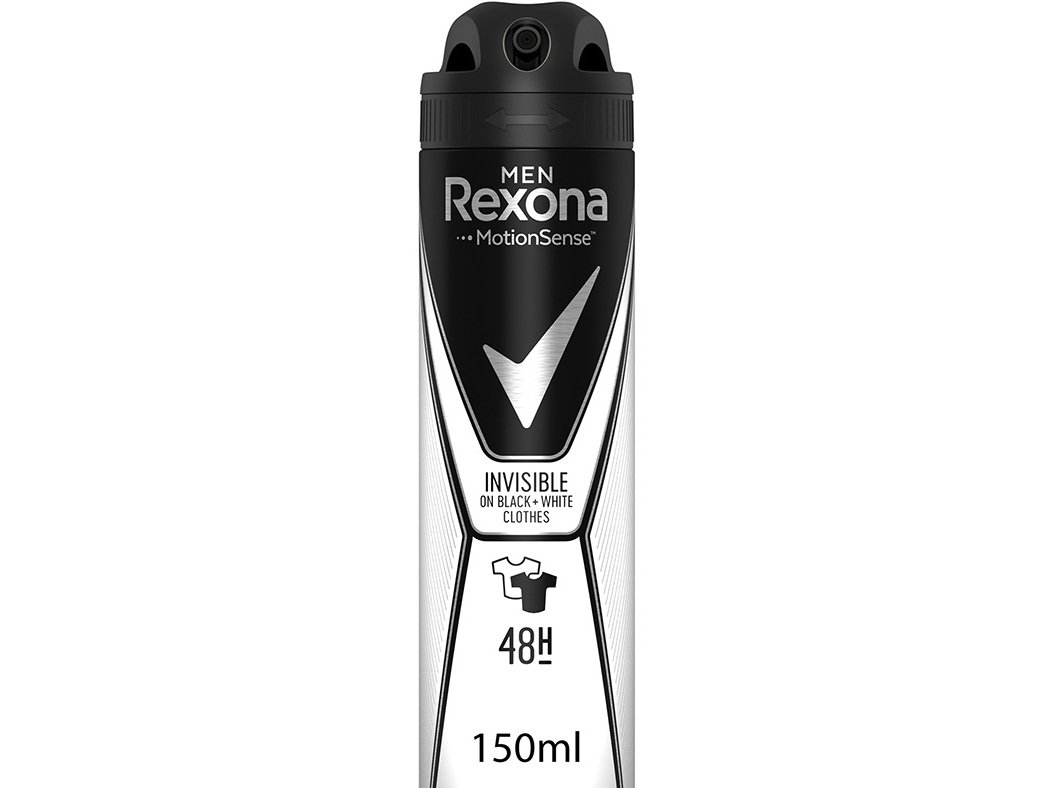 DEO REXONA MEN SPRAY INVISIBLE CLOTHES 150ML