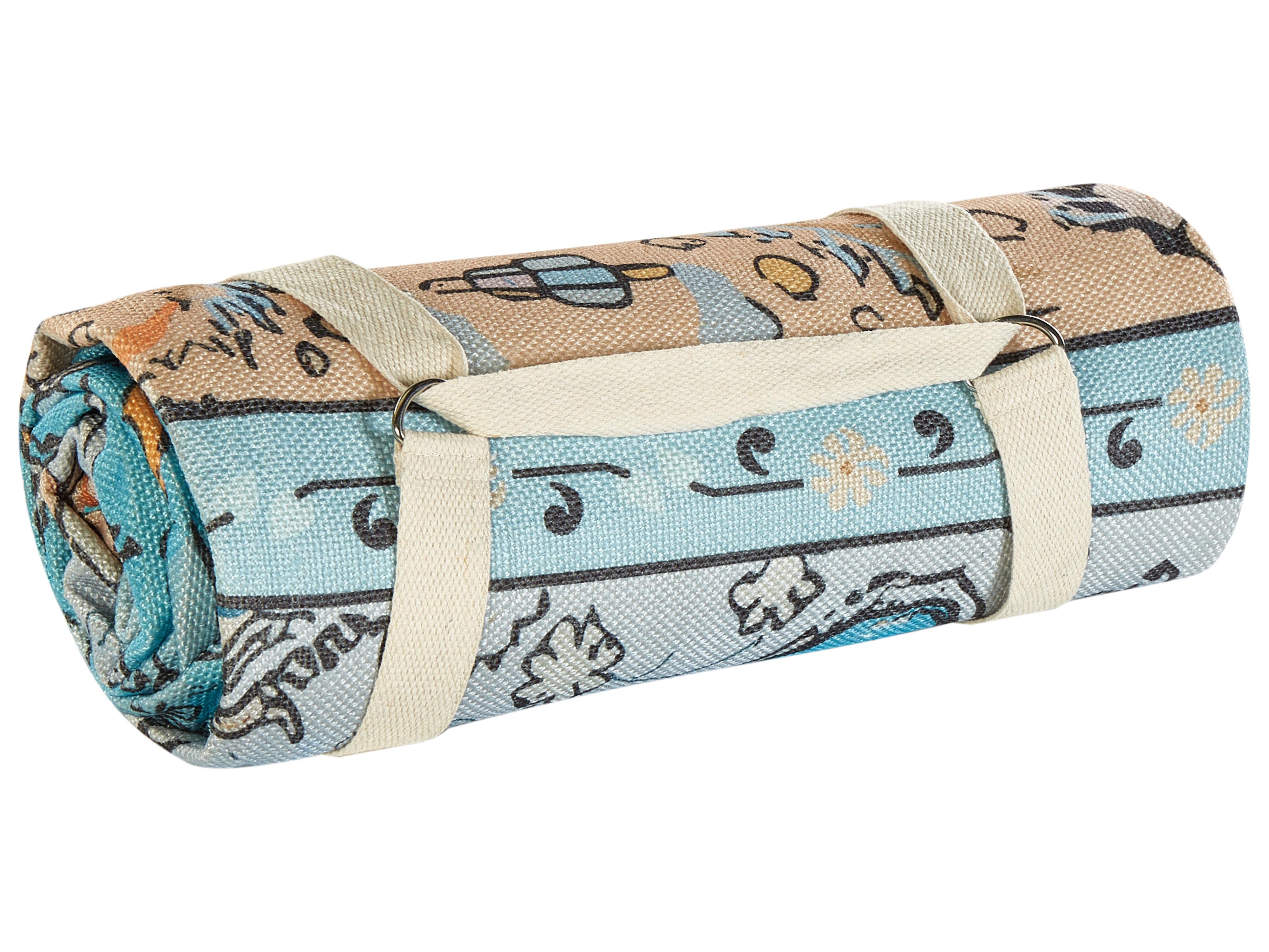 Picknickkleed KOTLA 200 x 200 cm Blauw