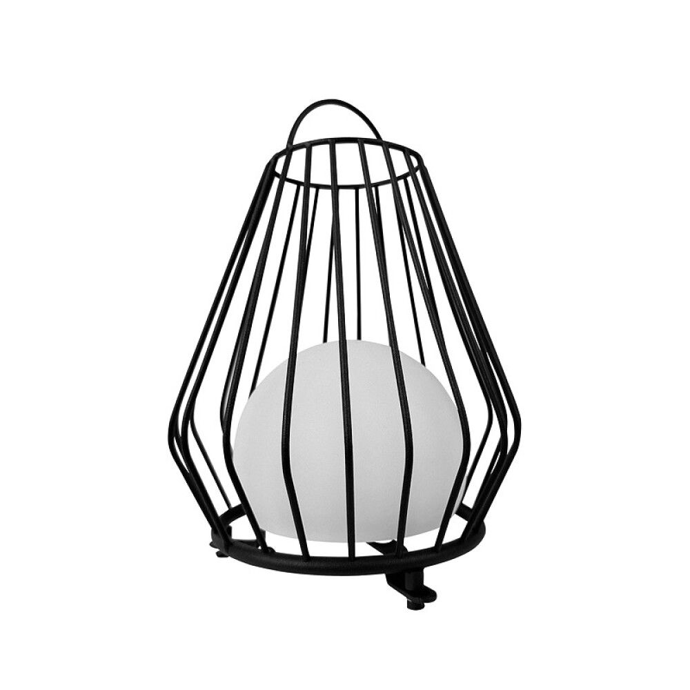 SOLCELLELAMPE DYBERG LARSEN EVESHAM SVART MEDIUM