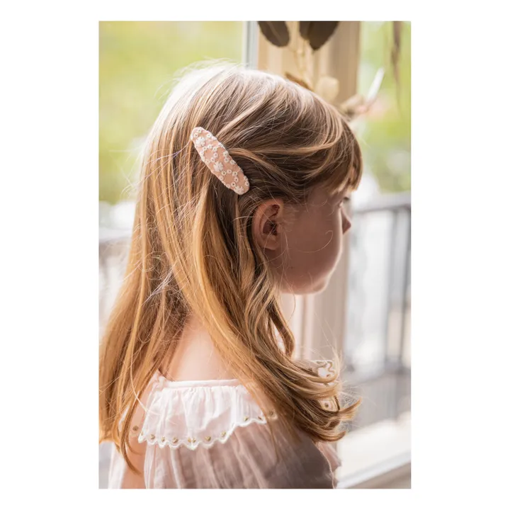 Gentil Coquelicot Barettes Cérémonie - Set de 2
