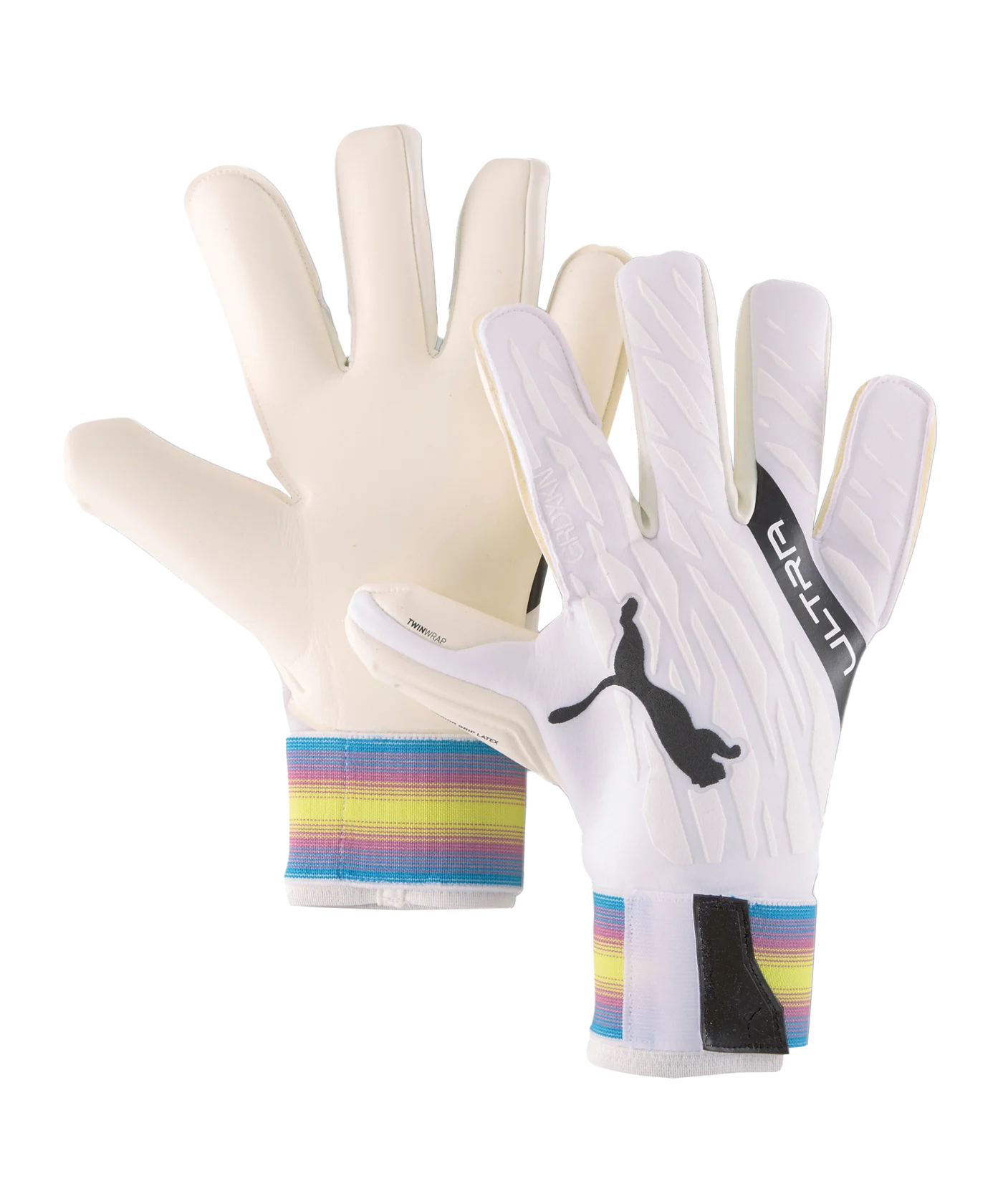 PUMA ULTRA Grip 1 Hyprid Pro Thrill Torwarthandschuhe Weiss F06
