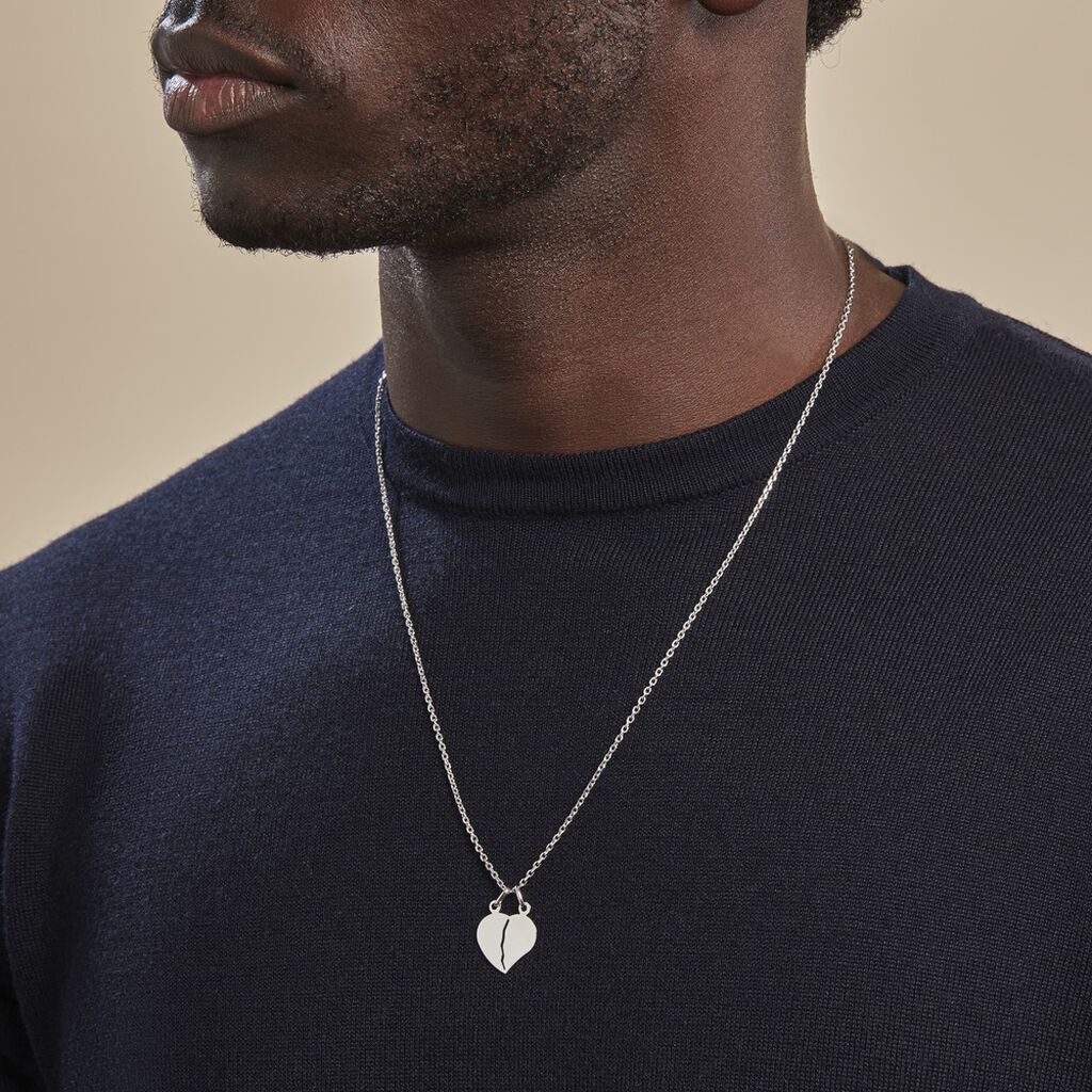 Pendentif Eudocie Or Blanc