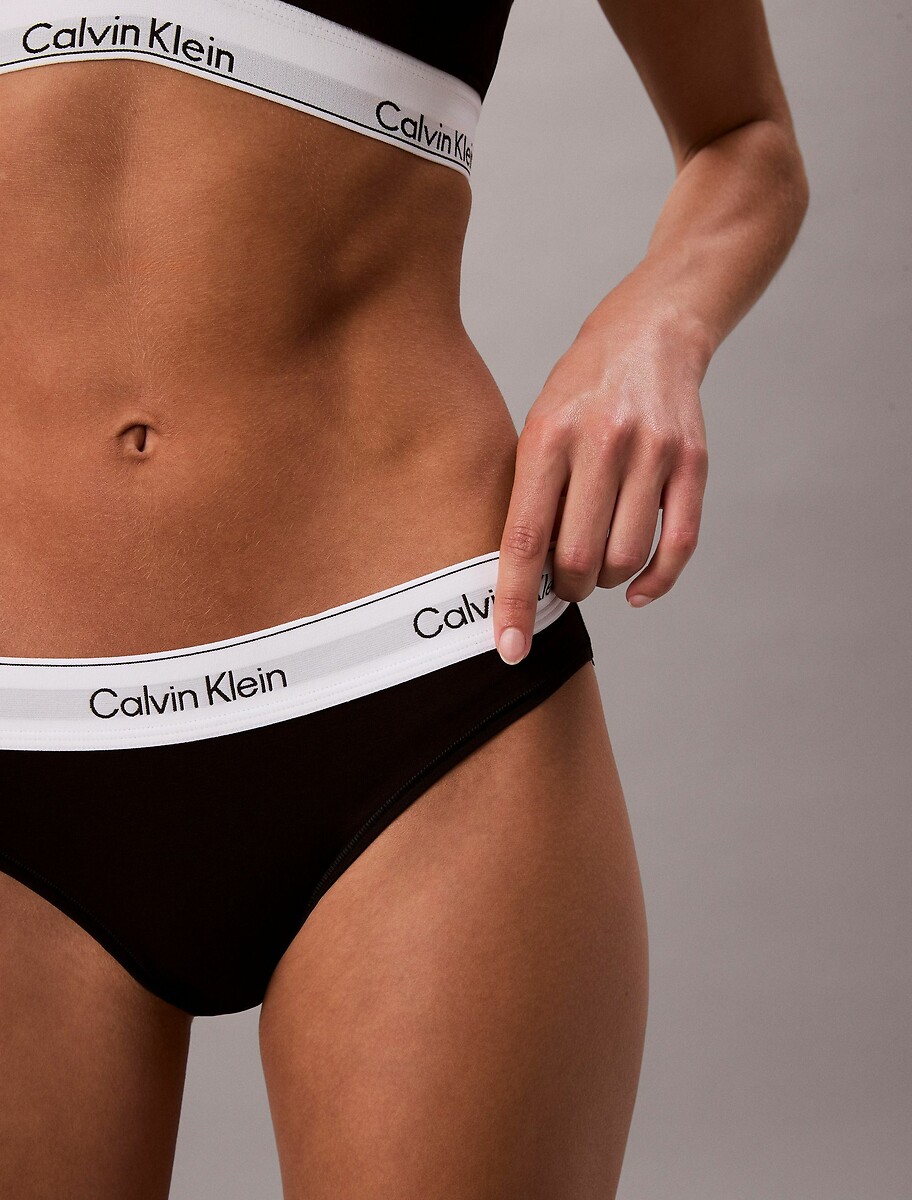 CALVIN KLEIN ROUPA ÍNTIMA<br>Slip ICON ALGODÃO MODAL