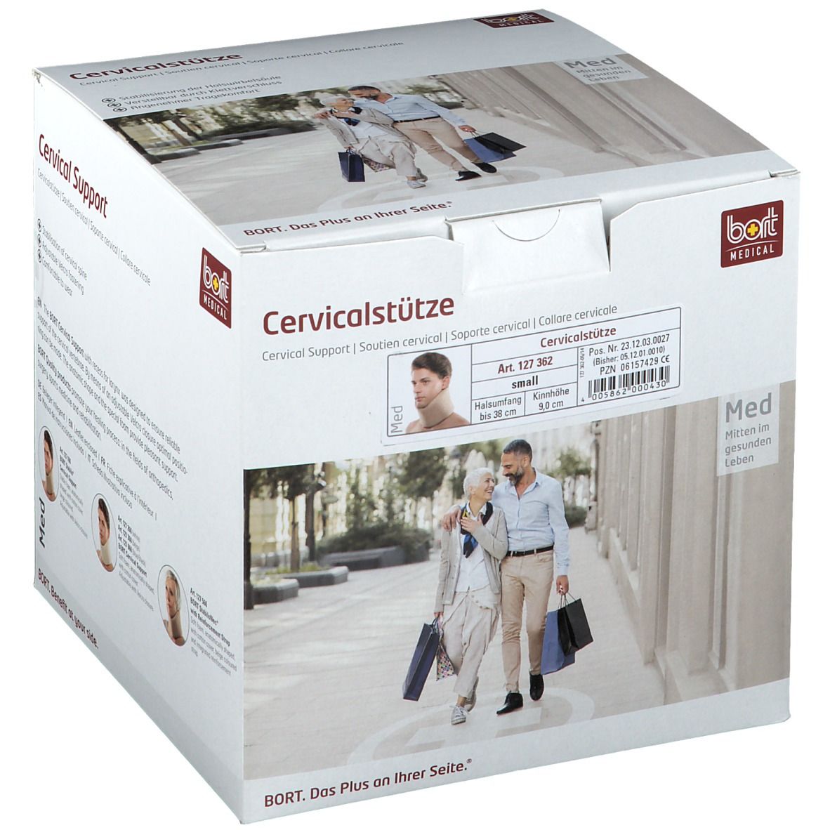 BORT Cervicalstütze 9 cm Gr. S haut