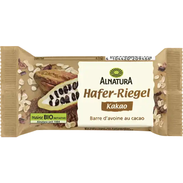 Bio Hafer-Riegel Kakao
