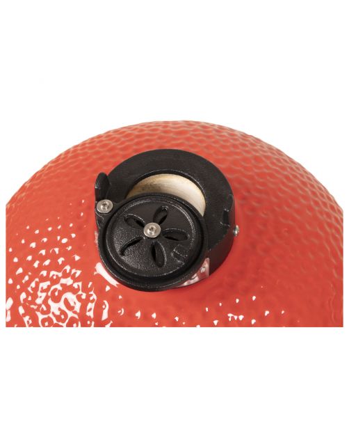 Patton Premium Kamado 15 Inch Table Red Devil - Barbecue - Ø 34 cm Rood