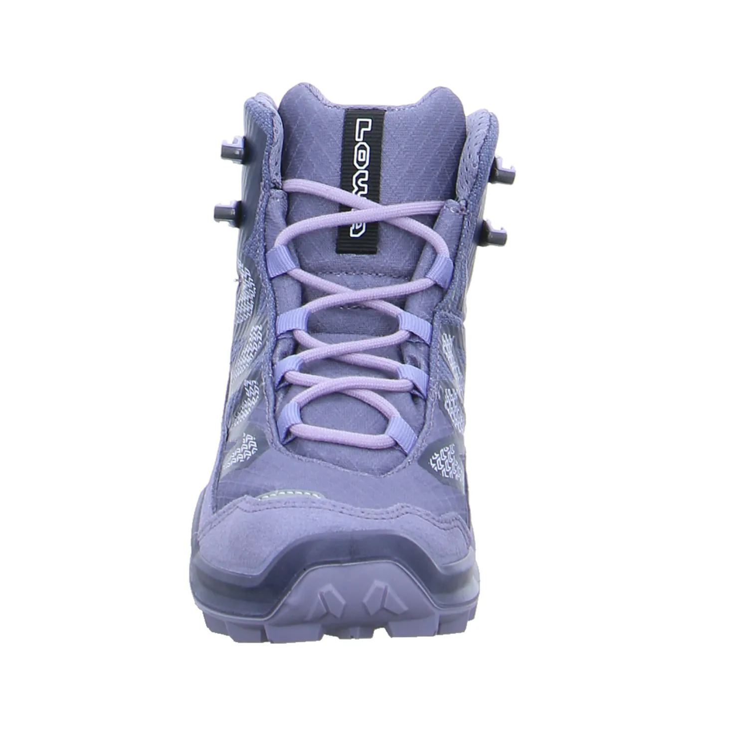 LOWA Kinder-Wanderschuhe Flieder Leder