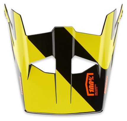 Visière de rechange pour Casque 100% Aircraft Ltd Jaune