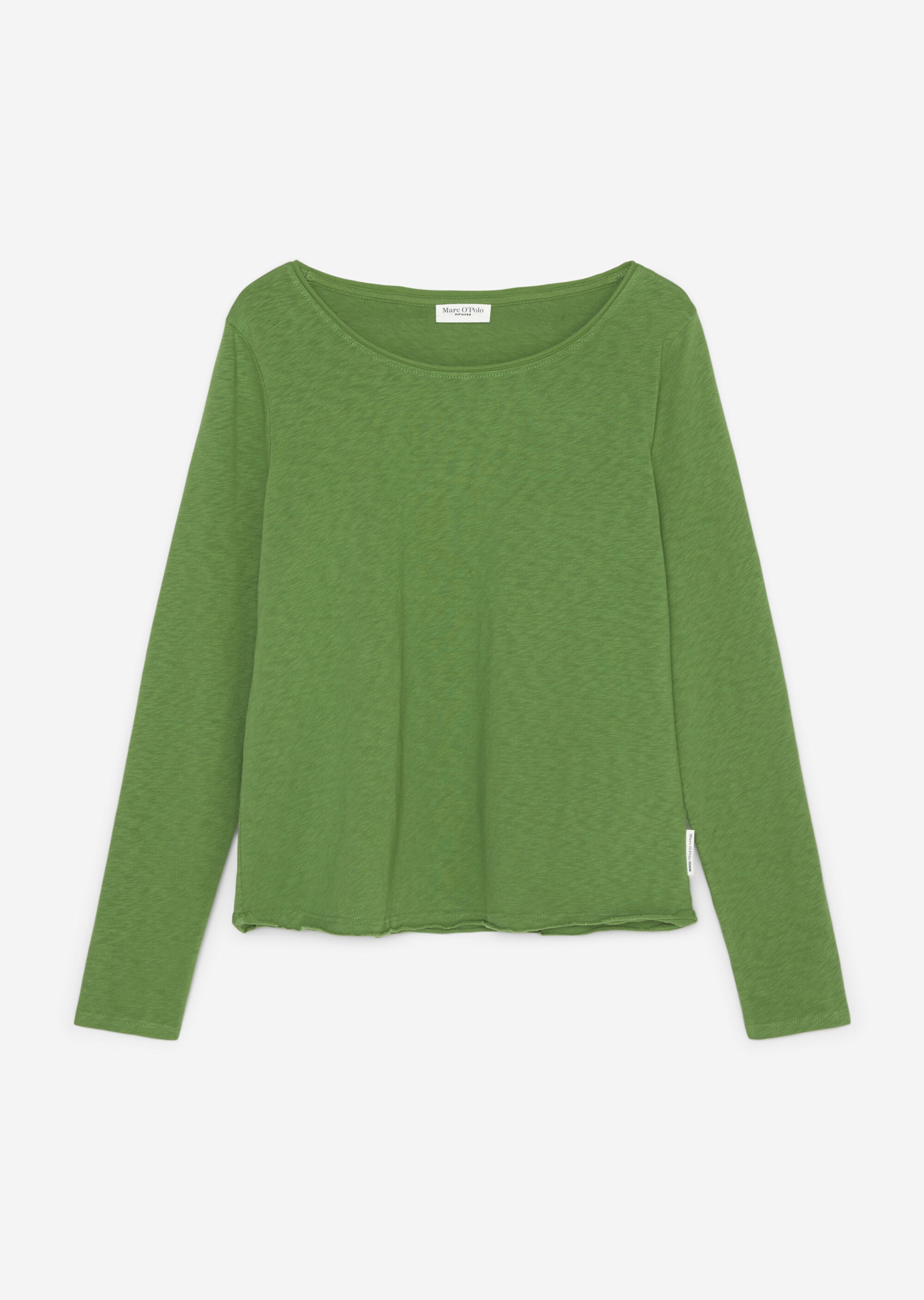 Longsleeve regular aus Heavy-Slub-Jersey