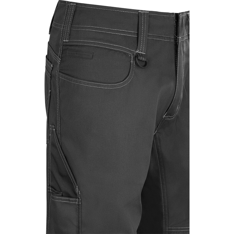 MASCOT® Mannheim broek met kniezakken 46R antraciet/ zwart