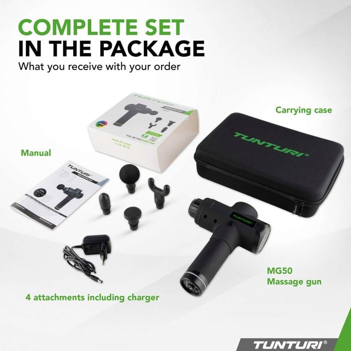 Tunturi MG50 Massage Gun