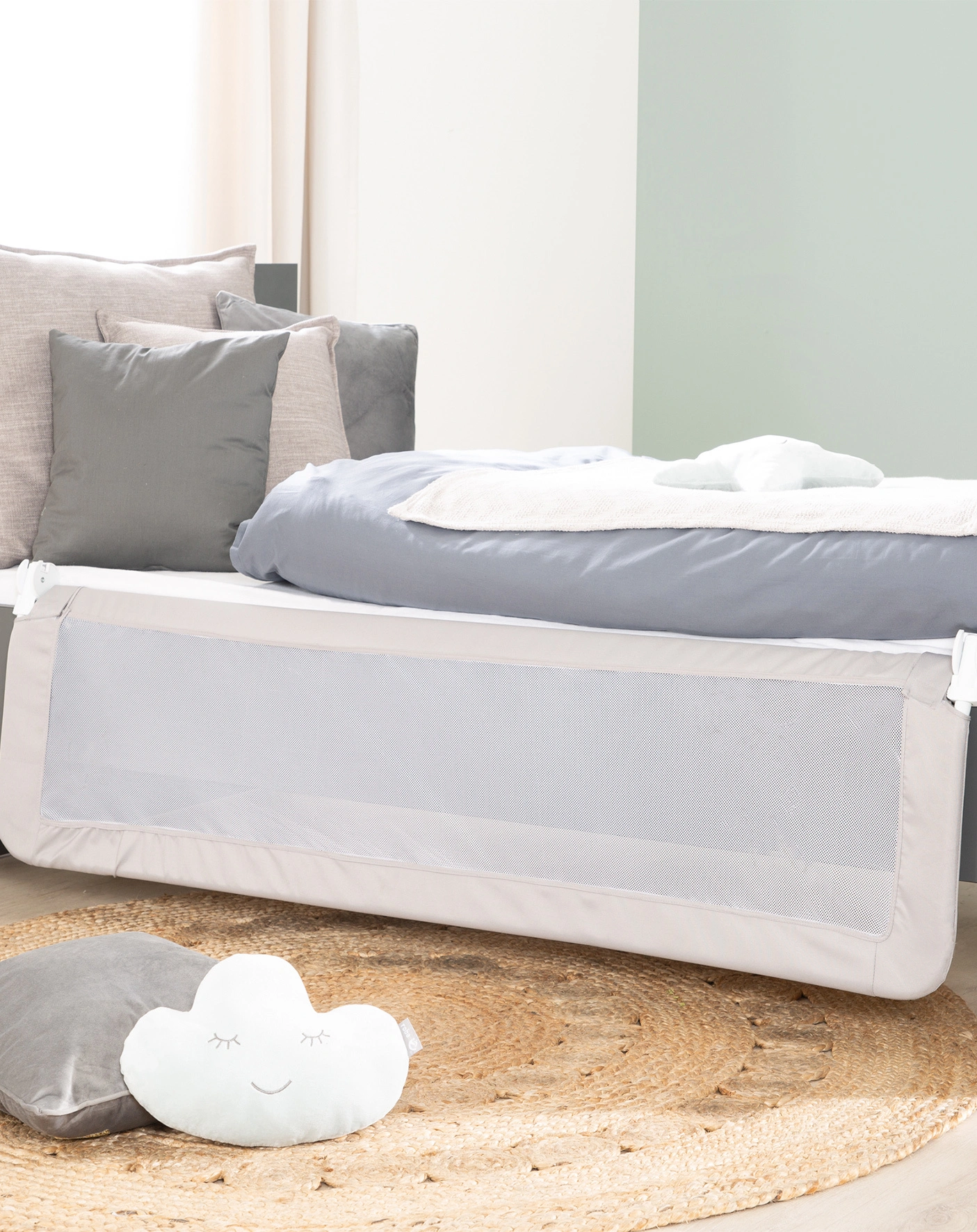 Bettschutzgitter KLIPP-KLAPP (Größe: 150 cm)