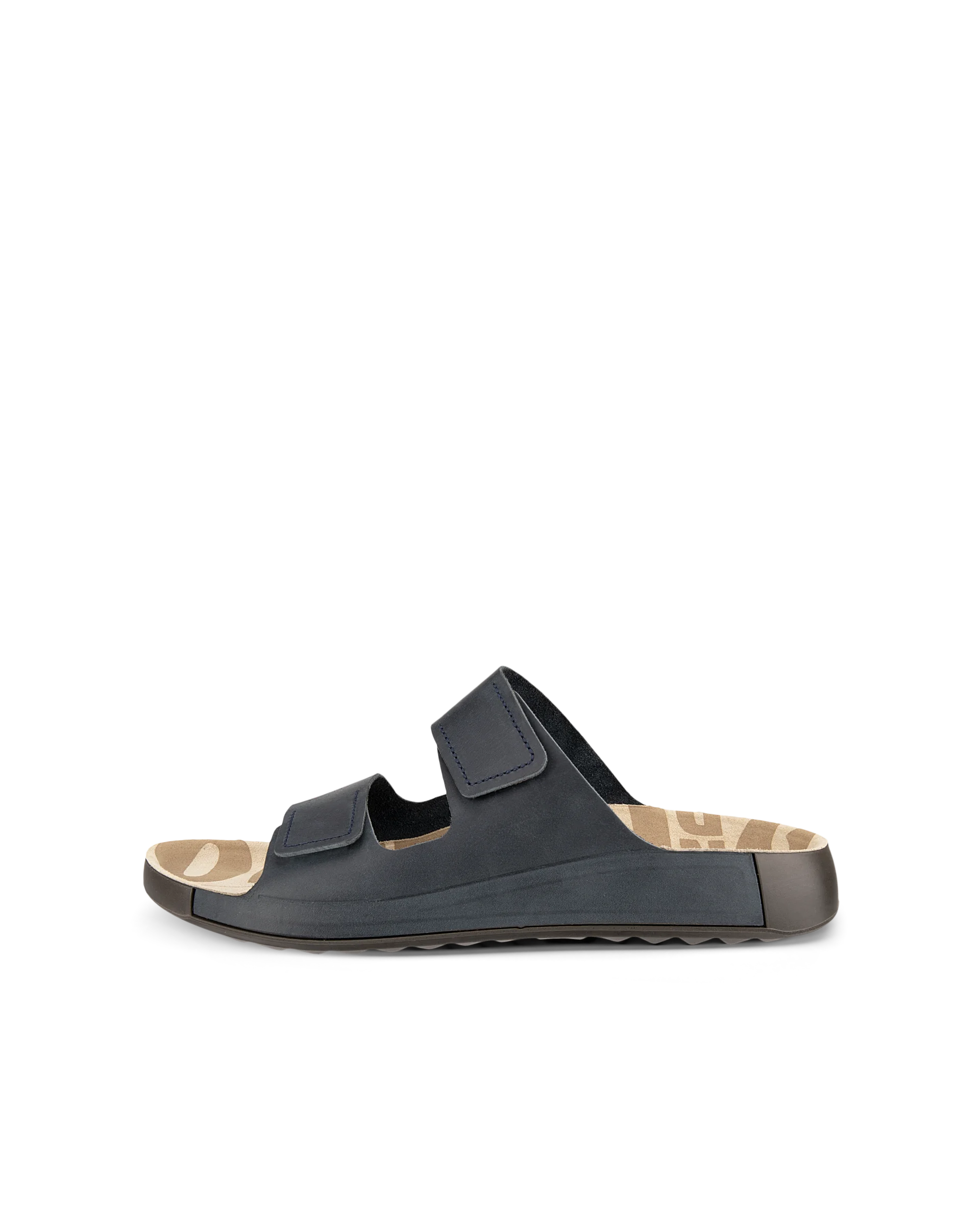 ECCO COZMO M Herren Nubuksandale mit zwei Riemen Blau