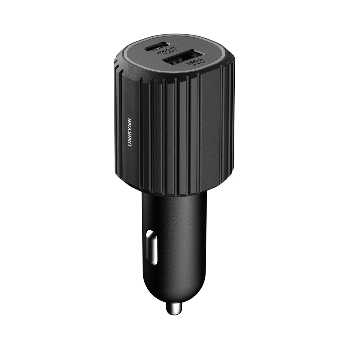 Unisynk USB-C/USB-A billader (sort)
