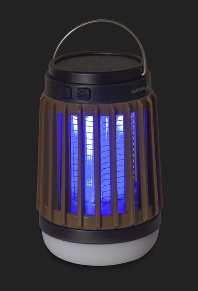 Lampe Anti Moustiques Anaconda Mozzi Killer Muggenlamp Multi Device (Incl. Panneau solaire)