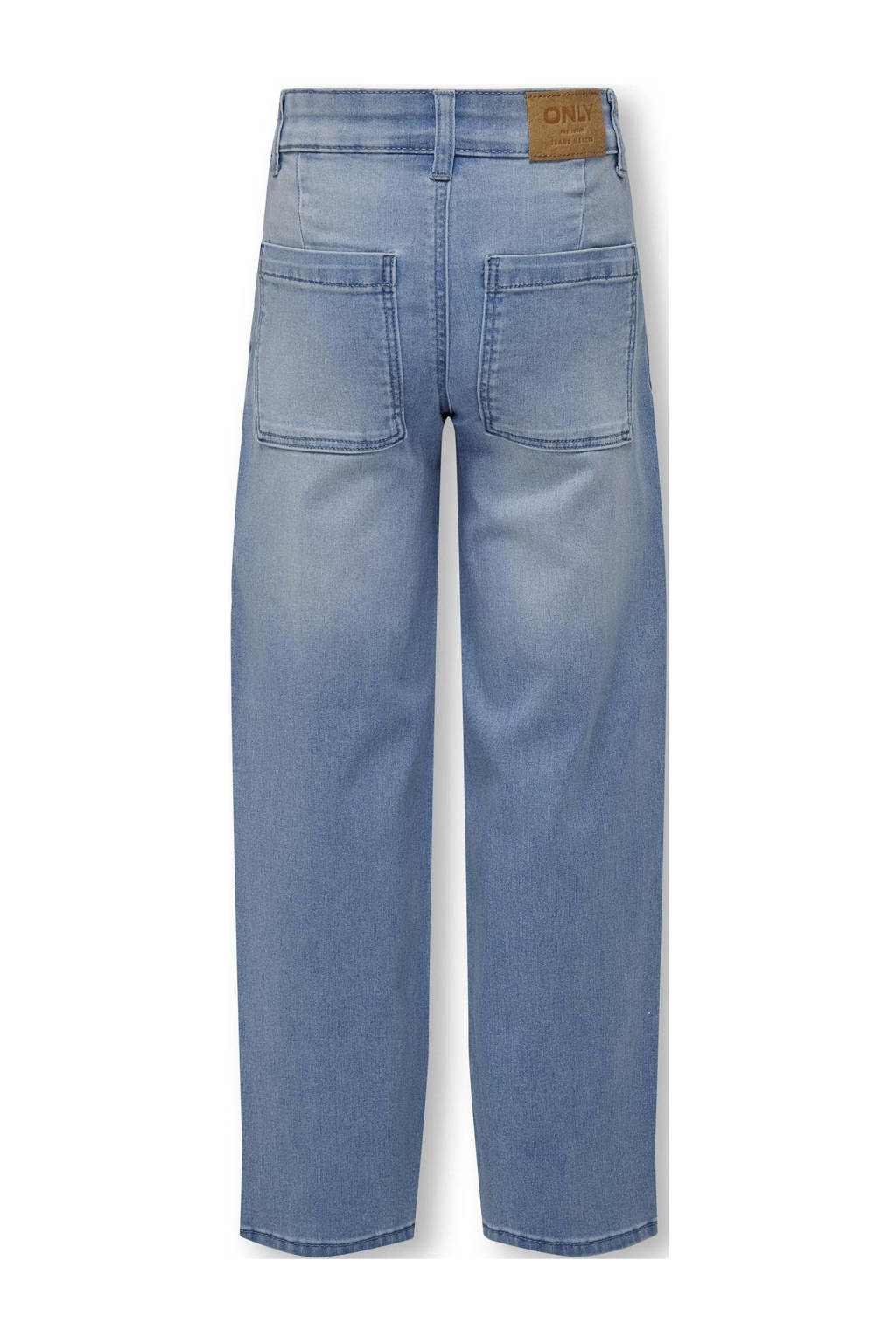 ONLY high waist wide leg jeans KOGSYLVIE light blue denim