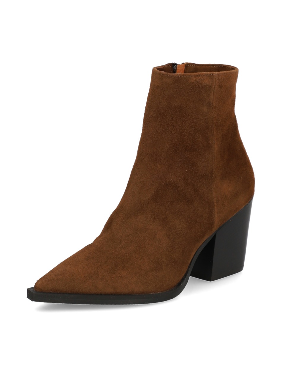 Veloursleder Stiefelette