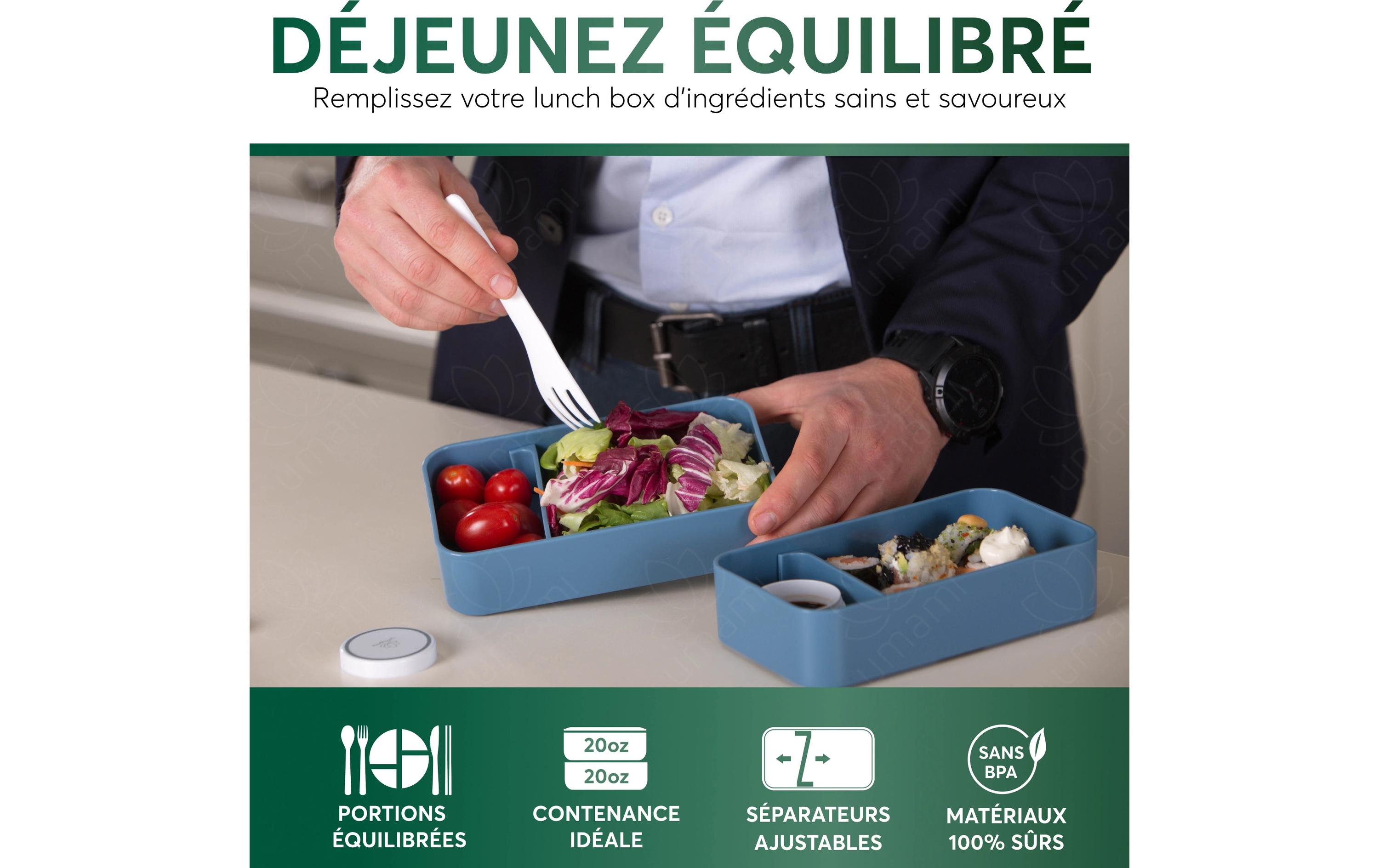 Lunchbox Original L Denim BluePraktische und nachhaltige Lunchbox