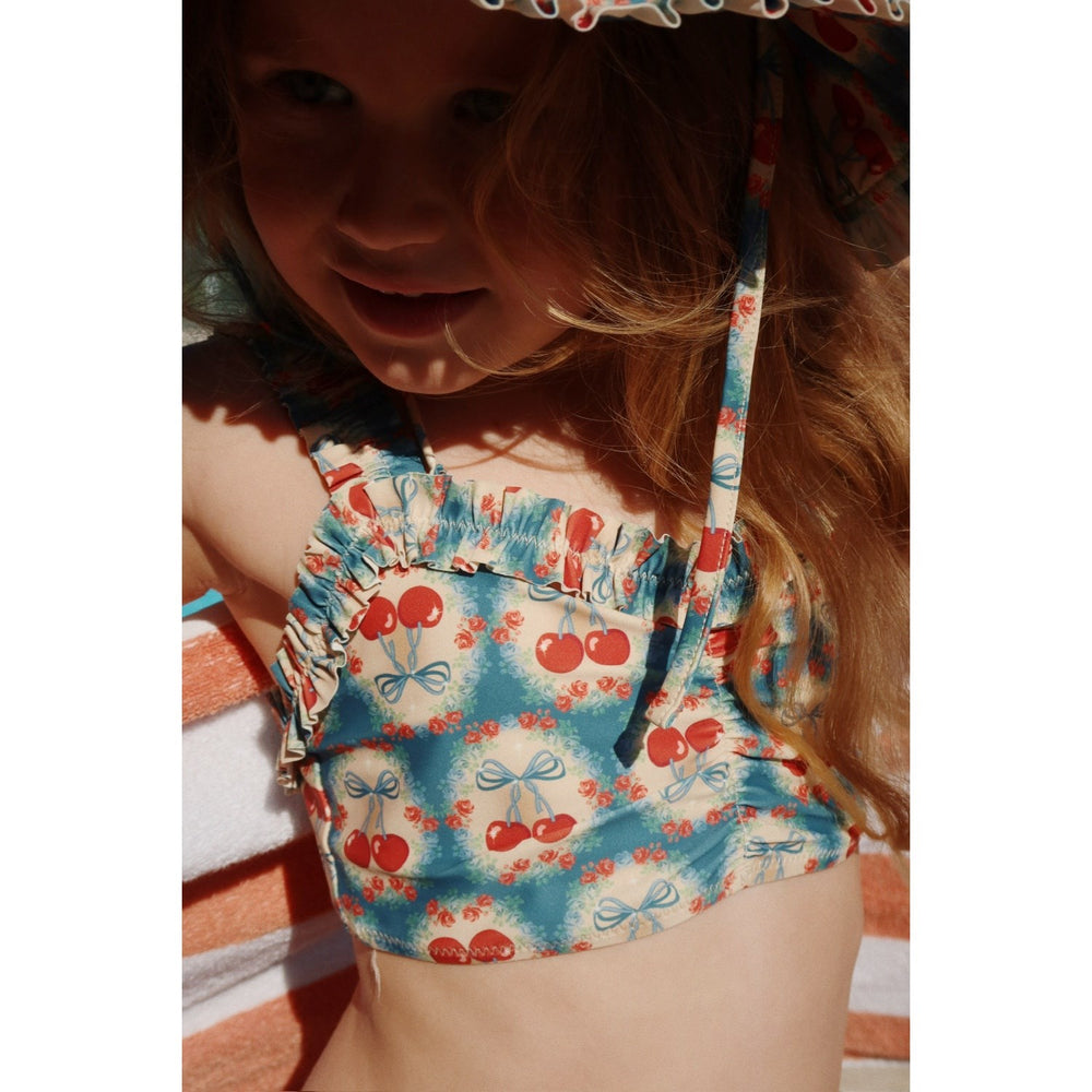 Køb Konges Sløjd Cherry Sløjfe Blue Maya Bikini Grs